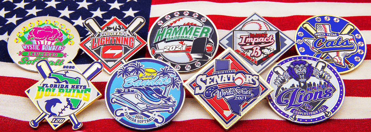 Made in the USA Rush Trading Pins